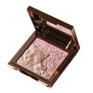 Whats Up Beauty Serengeti Highlighter Duo Palette Safari Sunset Pink Gold New